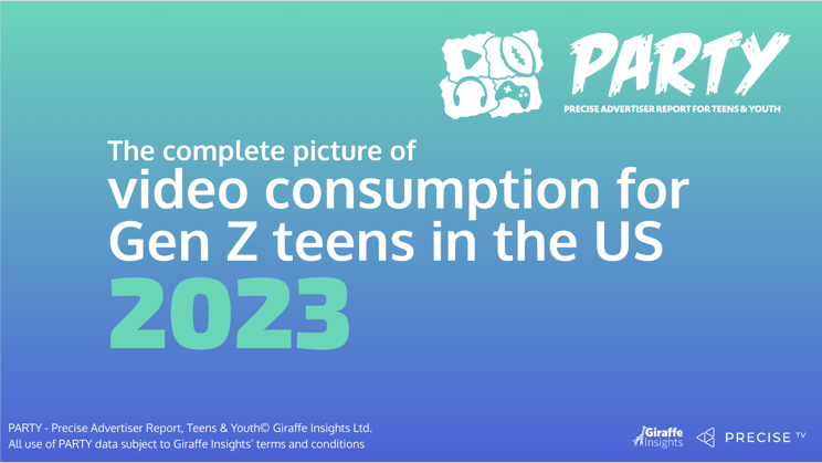 PARTY: Precise TV teens and youth consumer behaviour report 